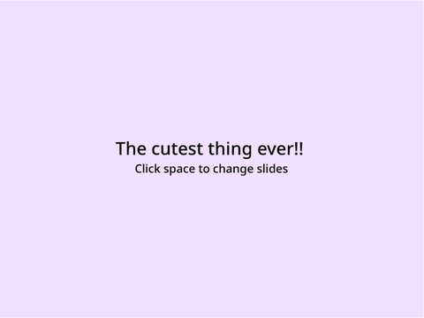 The CUTEST thing ever!!!