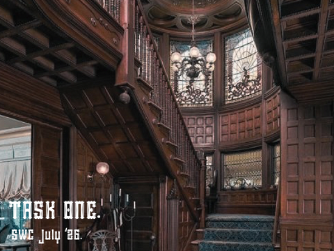 task #1 ❦ gothic july '26
