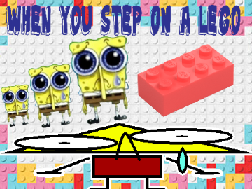 When You Step On A Lego #Animation