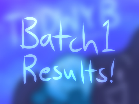 ⭐️TYDWYB [Batch 1 VA Results]⭐️