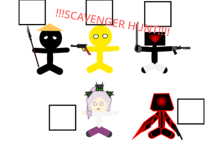 SCAVENGER HUNT round one