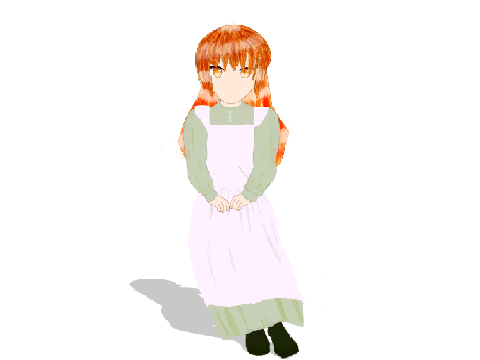 WIP of some art (anne of green gables)