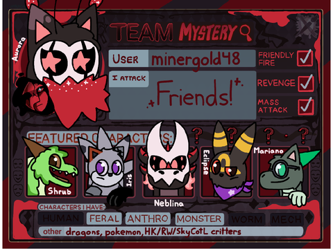The Hunt Begins (+Ref dump)