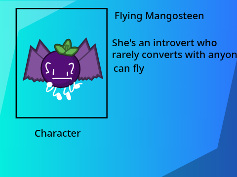 flying mangosteem