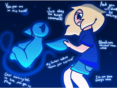 *Randomly spawns to show off recent art*