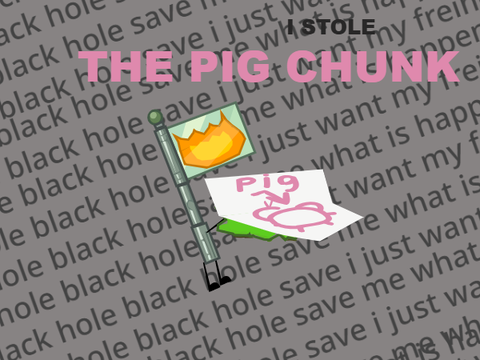 FIREY FLAG STOLE PIG CHUNK HD 4K PRO MAX