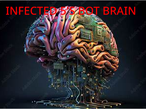 THE INFECTED A.I NOW HAS BIG BRAIN!!!