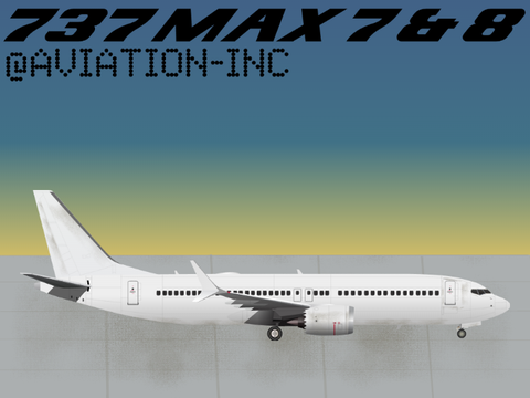 737 MAX 7 & 8 Template Pack
