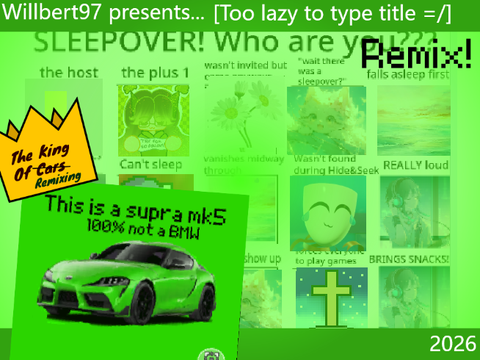 A SLEEPOVER?? Who Will You Be... Remix x14