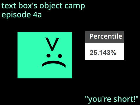 TBOC 4a: You're Short!