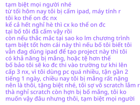 tạm biệt