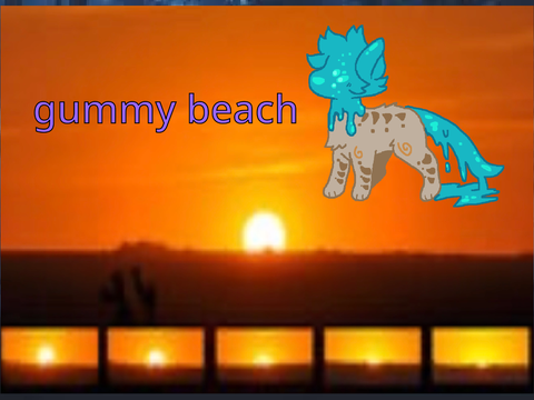 gummy beach