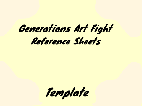 『 Gens Art Fight refs 』