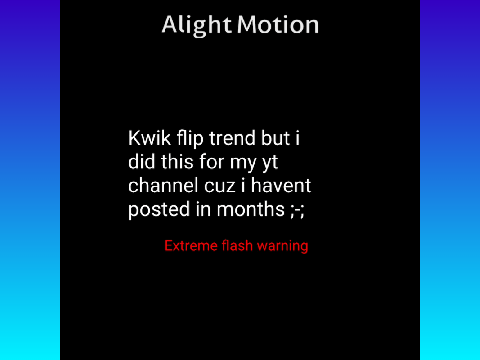 kwik flip/avgn dance [alight motion]