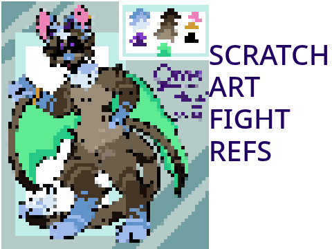 scratch artfight refs (OC refs)