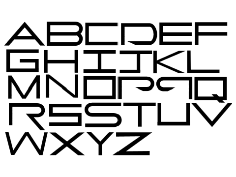 EVER ONCE but it's a logo font