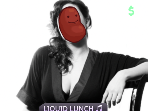 Bean listens to Caro Emerald (no forks or cans)