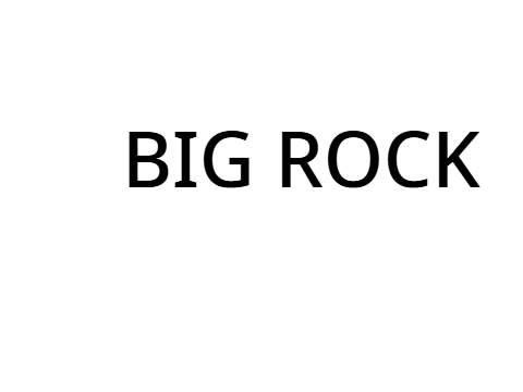 BIG. ROCK.