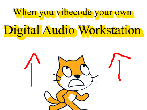 When you vibecode your own Daw