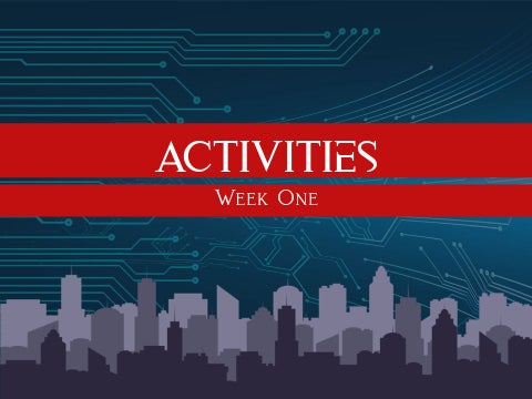 Week One Activities ⌖ Dystopian July '26