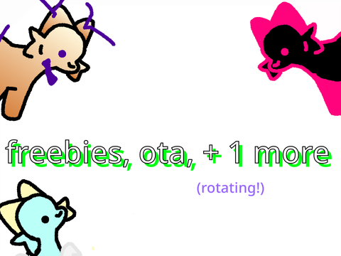 5 freebiess+ 4 ota + 1 other