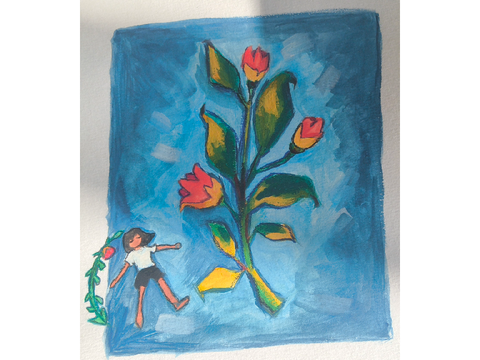 First Gouache Painting!