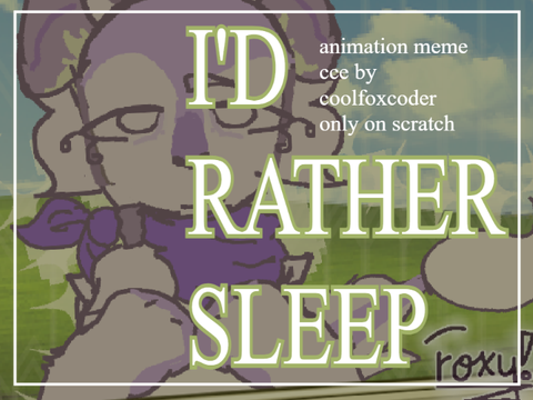 ✩‧₊˚°•*⁀➷ I'D RATHER SLEEP ♡ cce ✩‧₊˚°•*⁀➷
