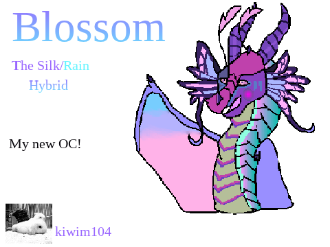 Blossom(My new OC)