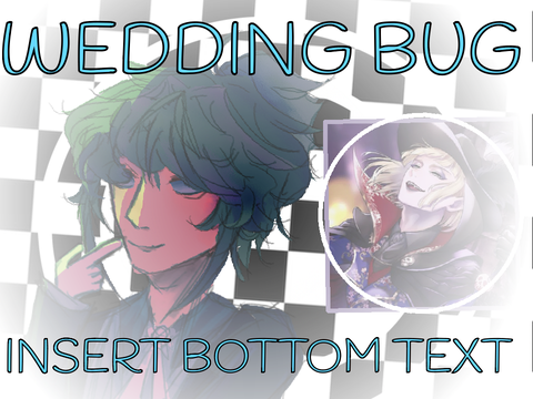wedding bug but too many things went wrong so I ran over my laptop
