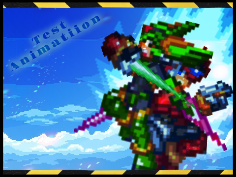 ZERO Vs Sage Harpuia (Test Animation)