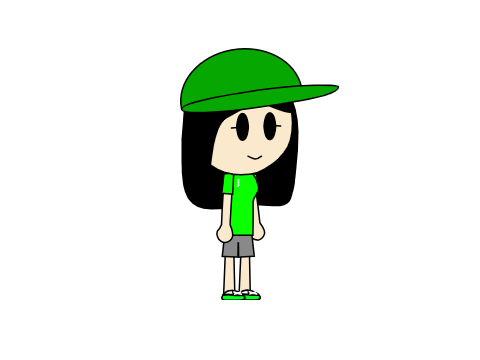 Jessica in a Delivery Outfit