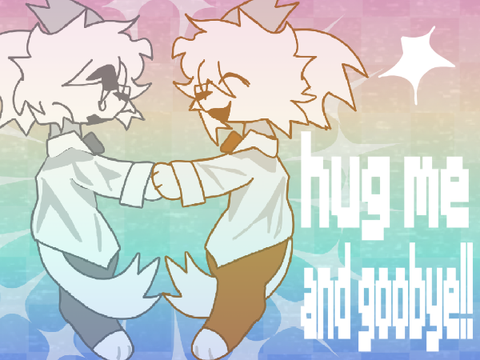 hug me and goodbye || animeme || loop