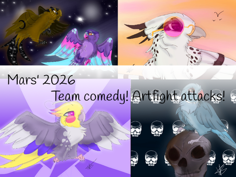 ★ My 2026 Artfight Attacks ★ (updates as i go!) 