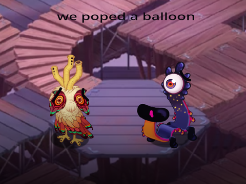 we poped a balloon! (summersong)
