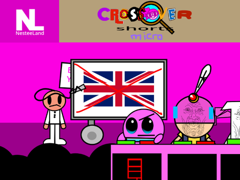 Crossover Shorts Micro - And the British flag sucks!