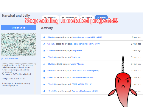 Stop adding unrelated projects!!!