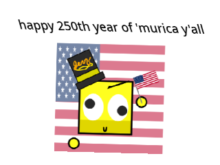 the usa is 250 years old!