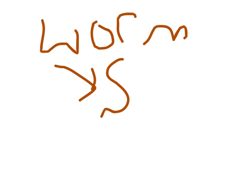 Worm art