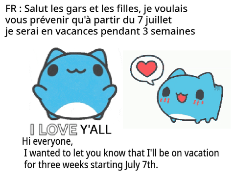 Inactivité sur scratch / Inactivity on Scratch