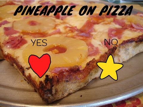 pineapple on pizza: yes or no?