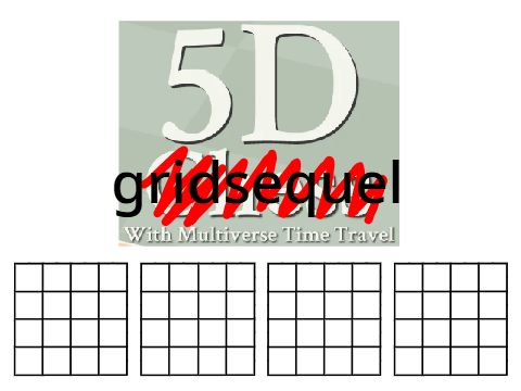 5d gridsequel with multiverse time travel