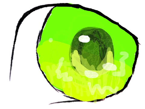 ✧༄My Eye Drawing Thing Results༄✧ 