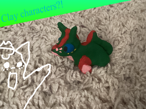 Making your clay OC’s?!