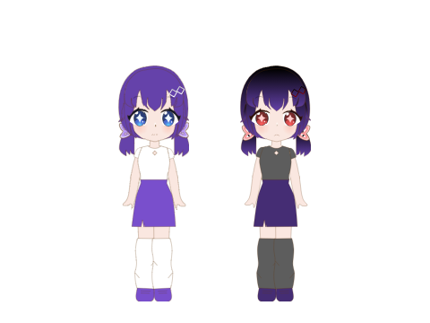 my opposite oc 