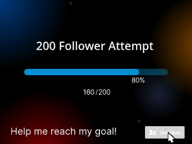 200 Follower Attempt