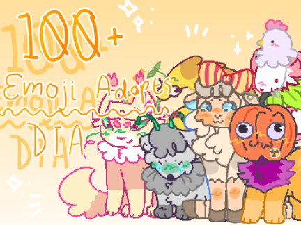 [ 100+ emoji adopts DTA!! ] Entry