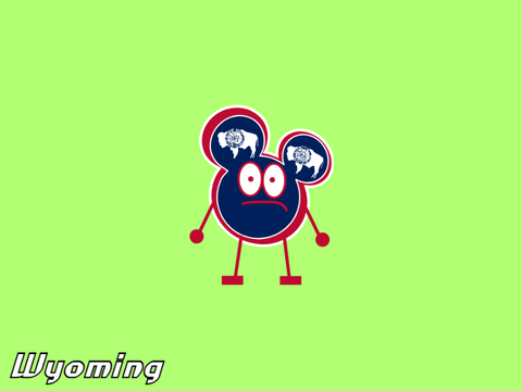If the US States were MouseHeadz Characters