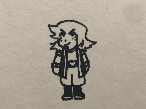 DUMB deltarune drawings