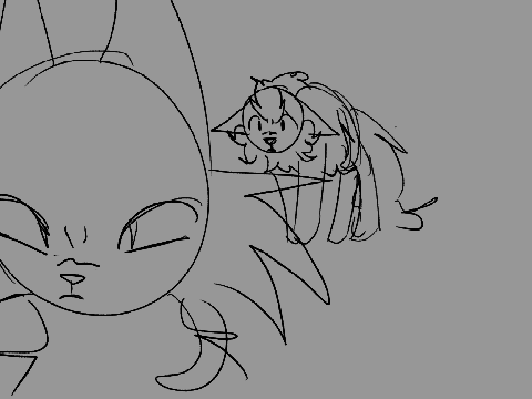 What would you do if I abstracted tomorrow? | oc sketch pmv remix