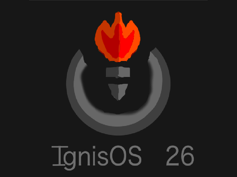 ignisOS 26 logo redesign
